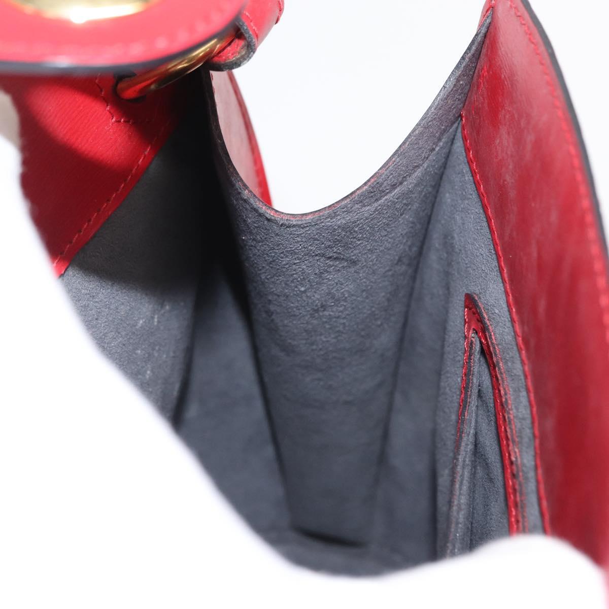 LOUIS VUITTON Epi Cluny Shoulder Bag Red M52257 LV Auth ep12923