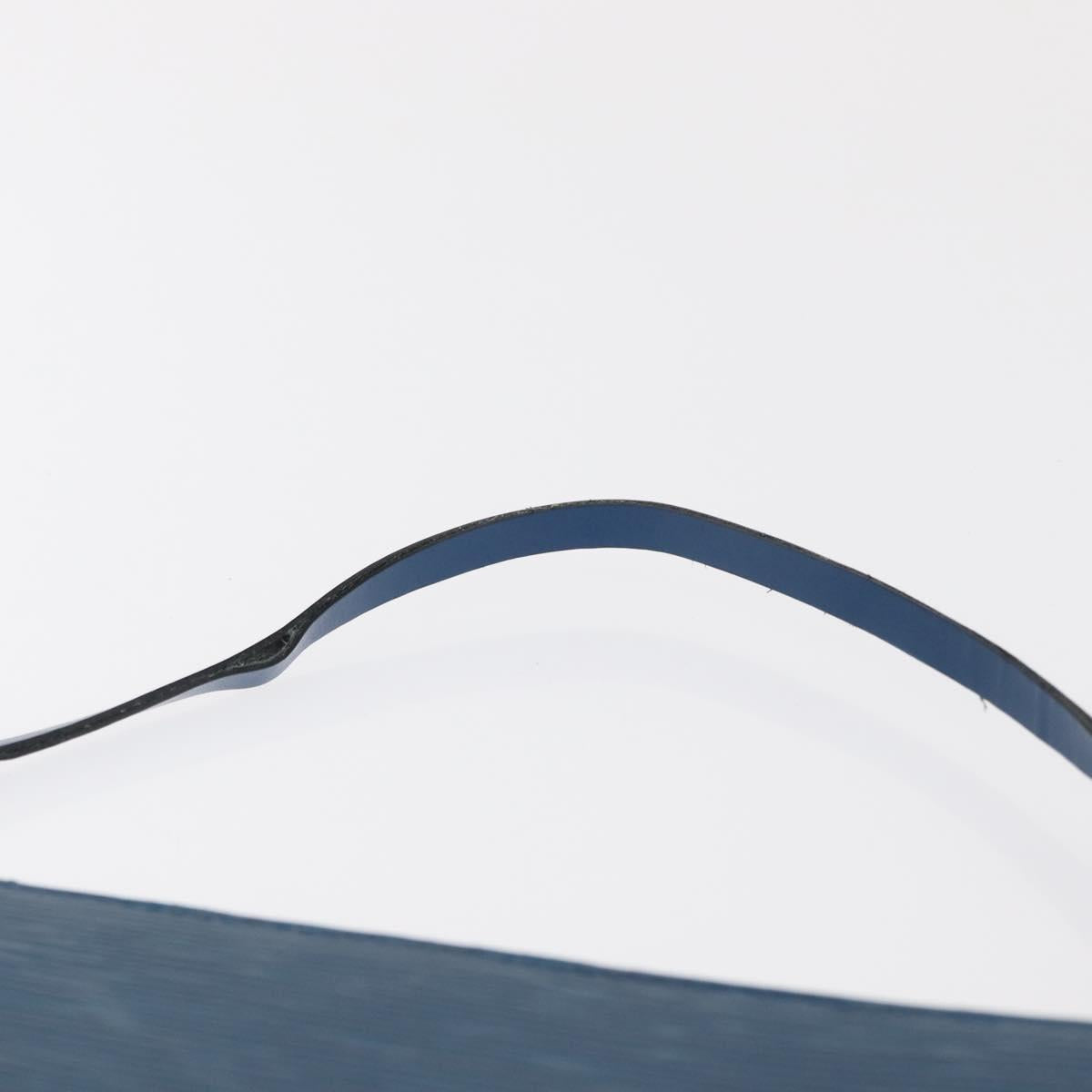 LOUIS VUITTON Epi Pochette Accessoires Pouch Blue M52985 LV Auth ep12951