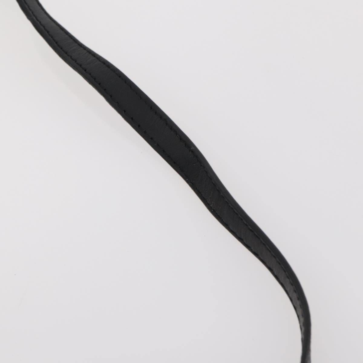 CELINE Bag Leather 2 Set Black Auth ep12973