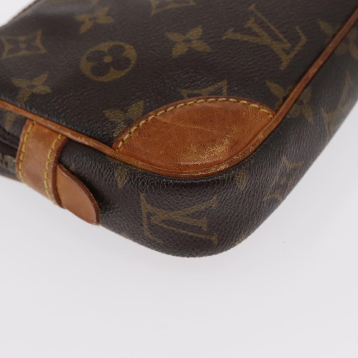 LOUIS VUITTON Monogram Marly Dragonne PM Clutch Bag M51827 LV Auth ep12986