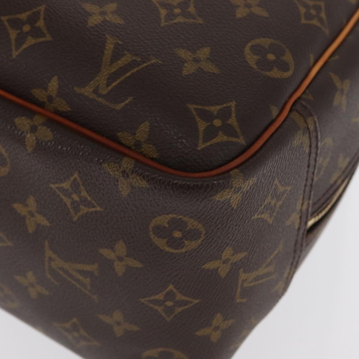 LOUIS VUITTON Monogram Deauville Hand Bag M47270 LV Auth ep12996