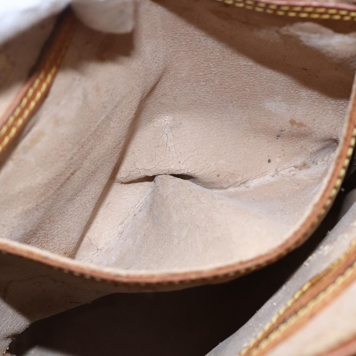 LOUIS VUITTON Monogram Bucket PM Shoulder Bag M42238 LV Auth ep13001