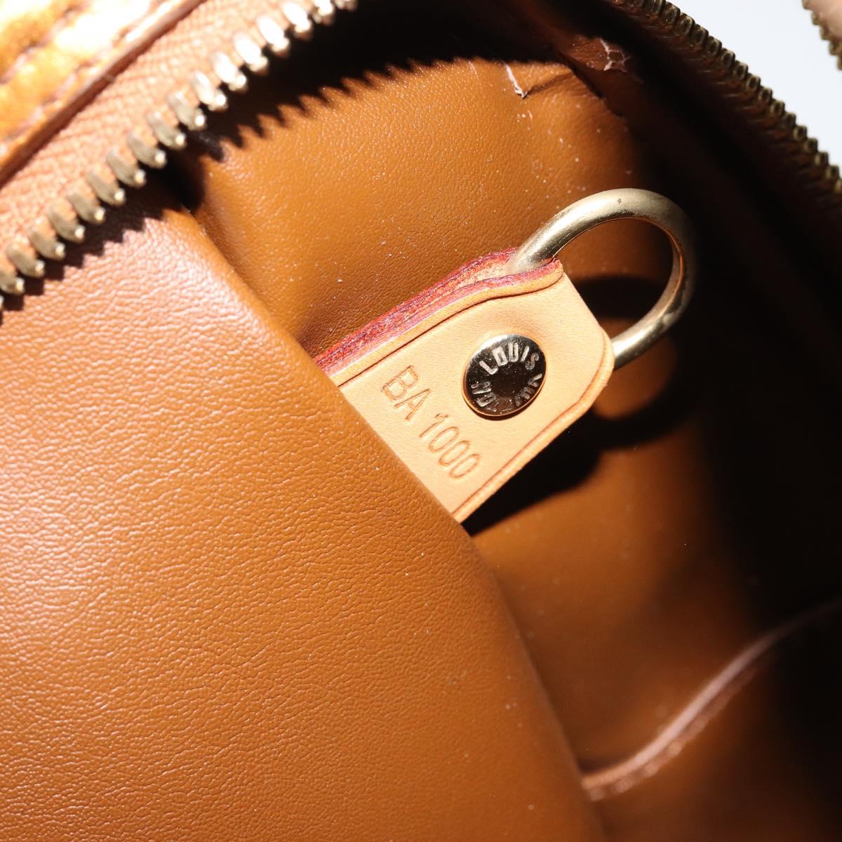 LOUIS VUITTON Monogram Vernis Tompkins Square Bag Bronze M91103 Auth ep13002