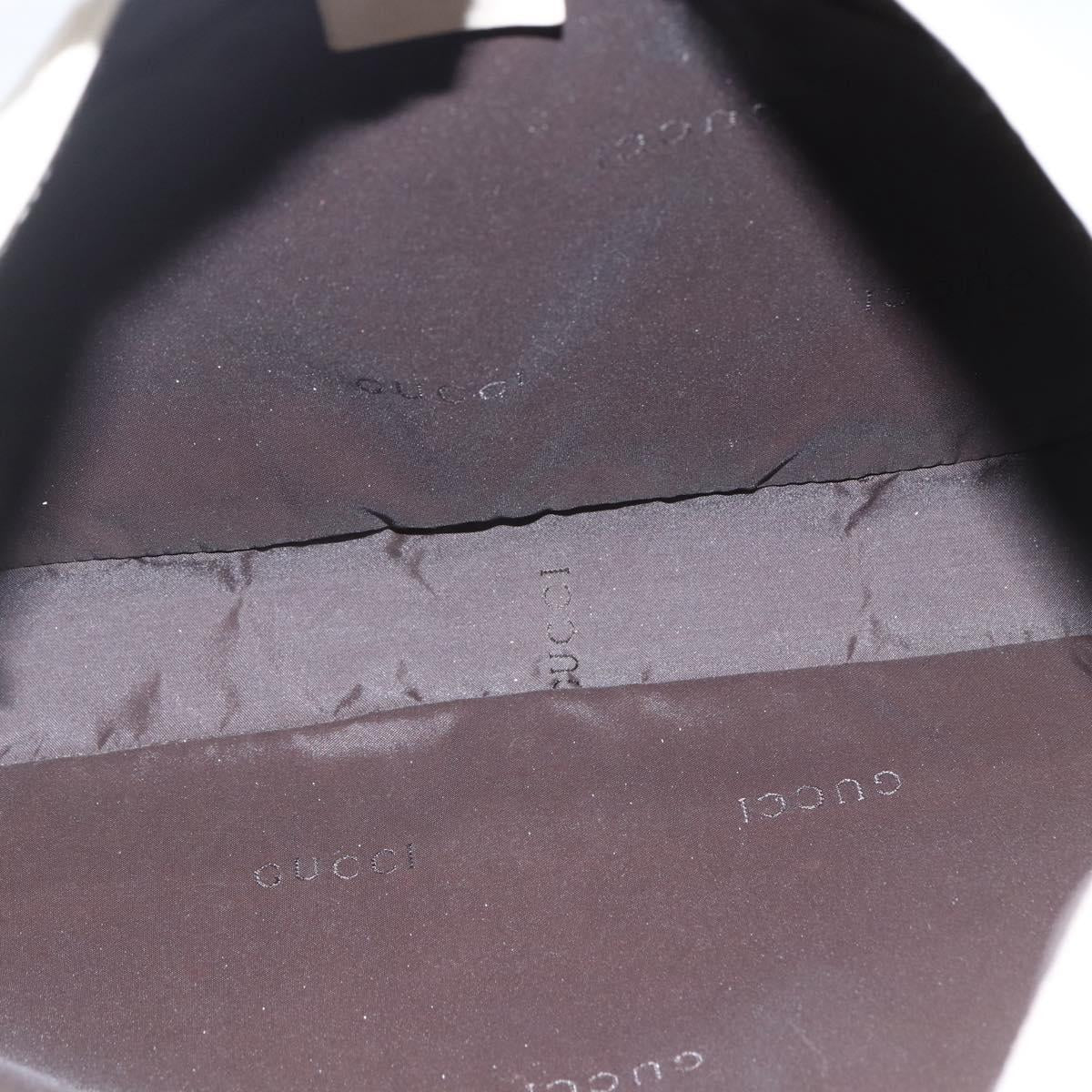 GUCCI Jackie Shoulder Bag Leather White 001 3346 Auth ep13015