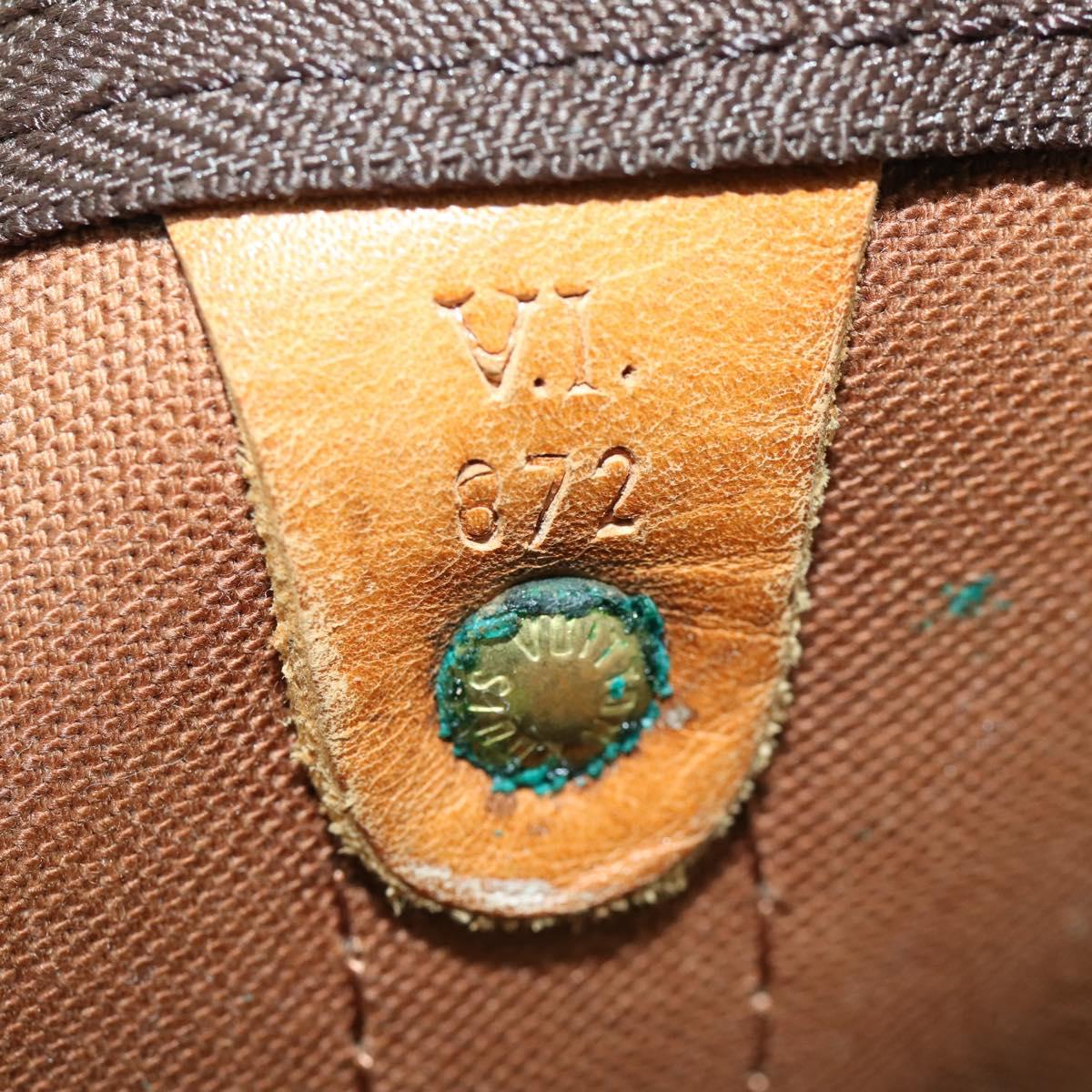 LOUIS VUITTON Monogram Keepall 60 Boston Bag M41422 LV Auth ep13028
