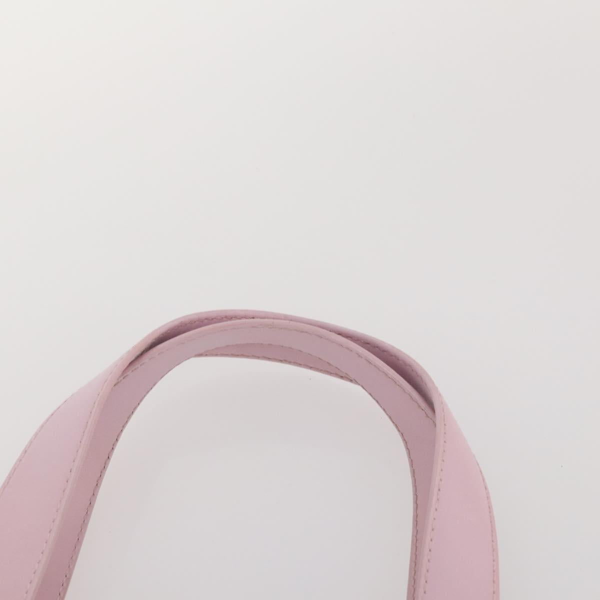 CHANEL New TravelLine Bag Nylon 3 Set Pink CC Auth ep13031