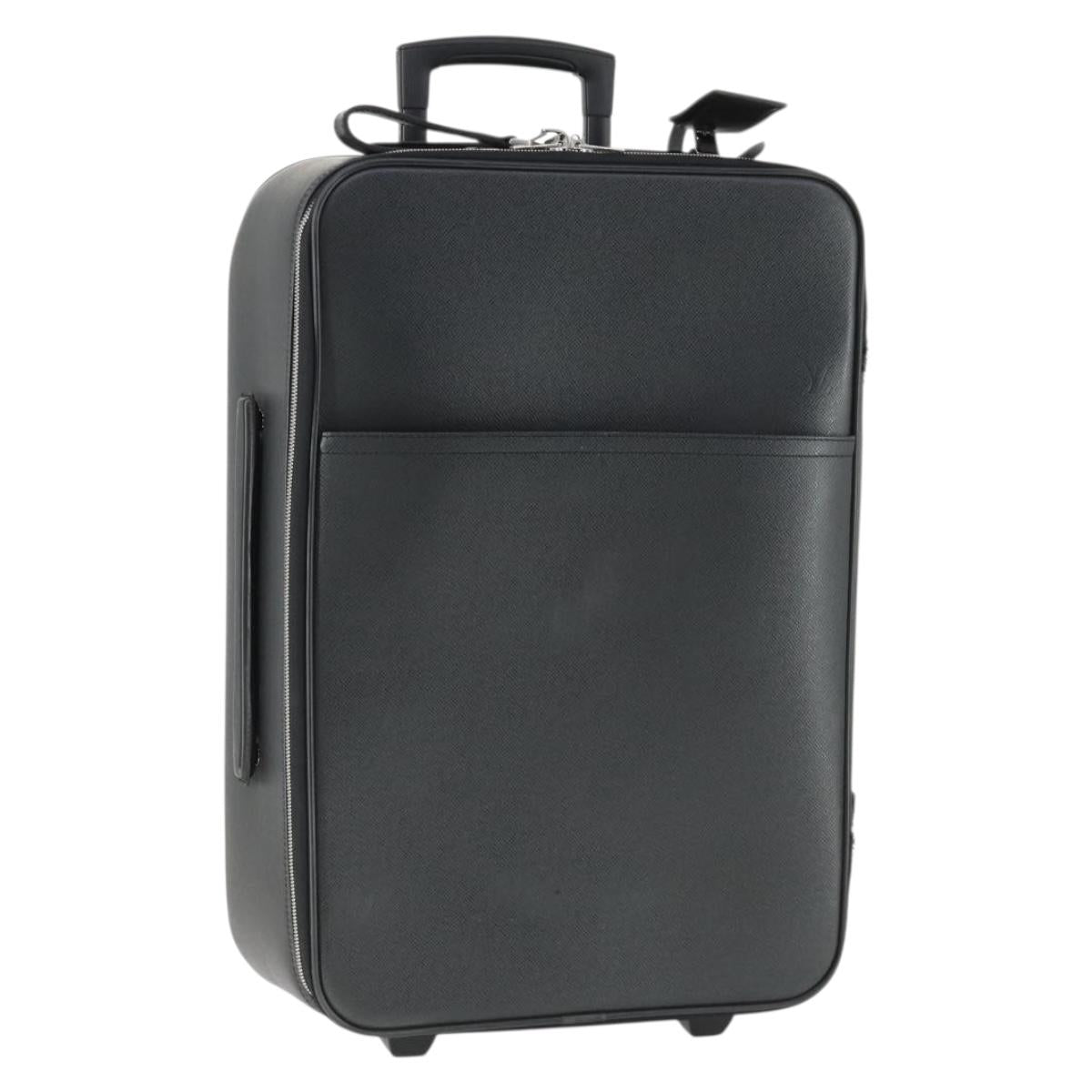 LOUIS VUITTON Taiga Pegas 55 Suitcase Ardoise M23312 LV Auth ep13047
