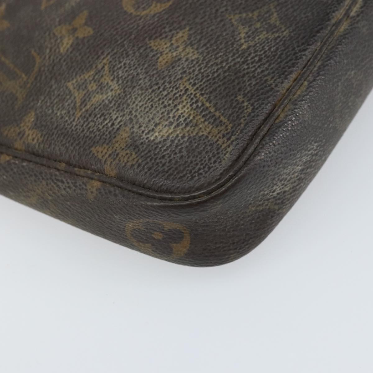 LOUIS VUITTON Monogram Pochette Accessoires Pouch M51980 LV Auth ep13050