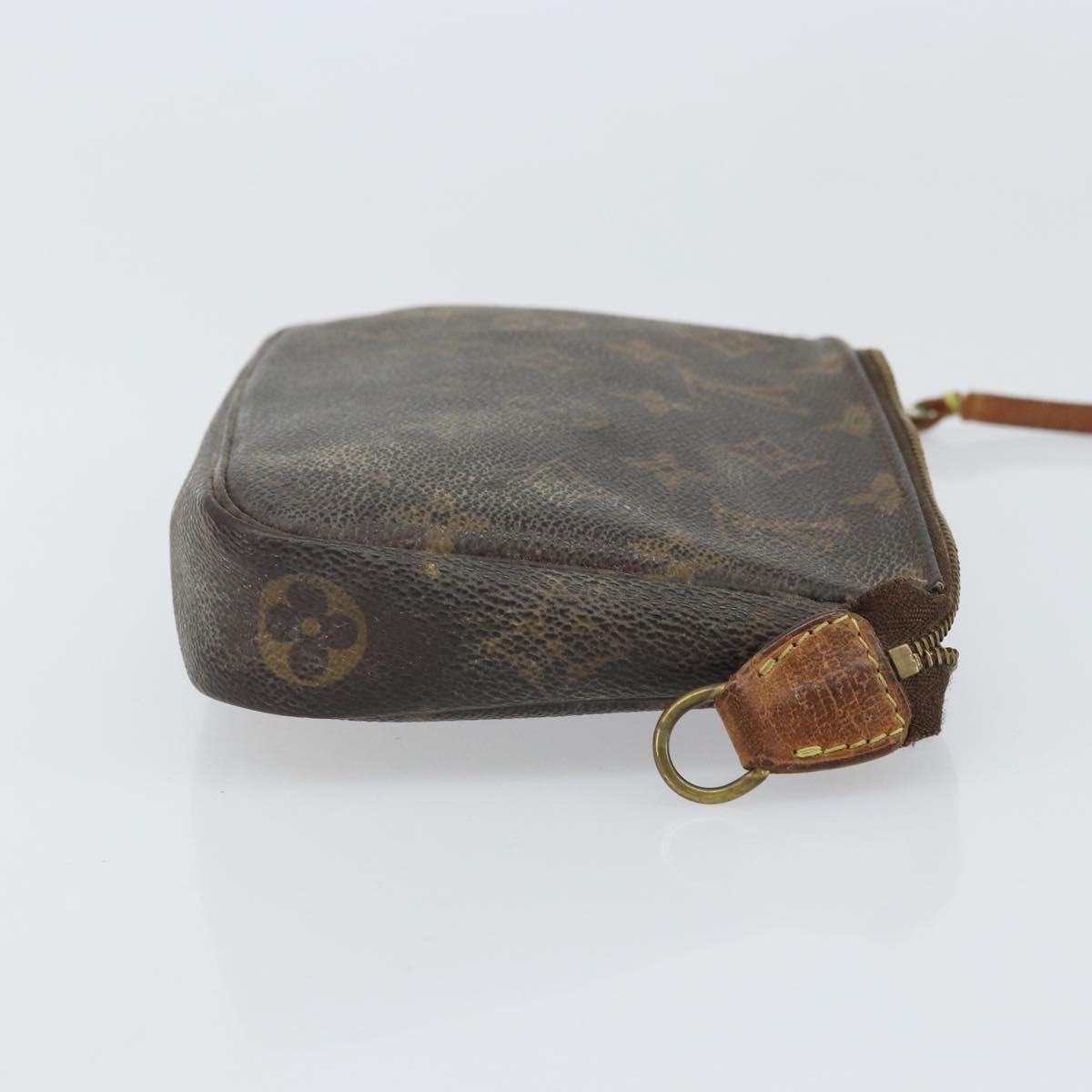 LOUIS VUITTON Monogram Pochette Accessoires Pouch M51980 LV Auth ep13050