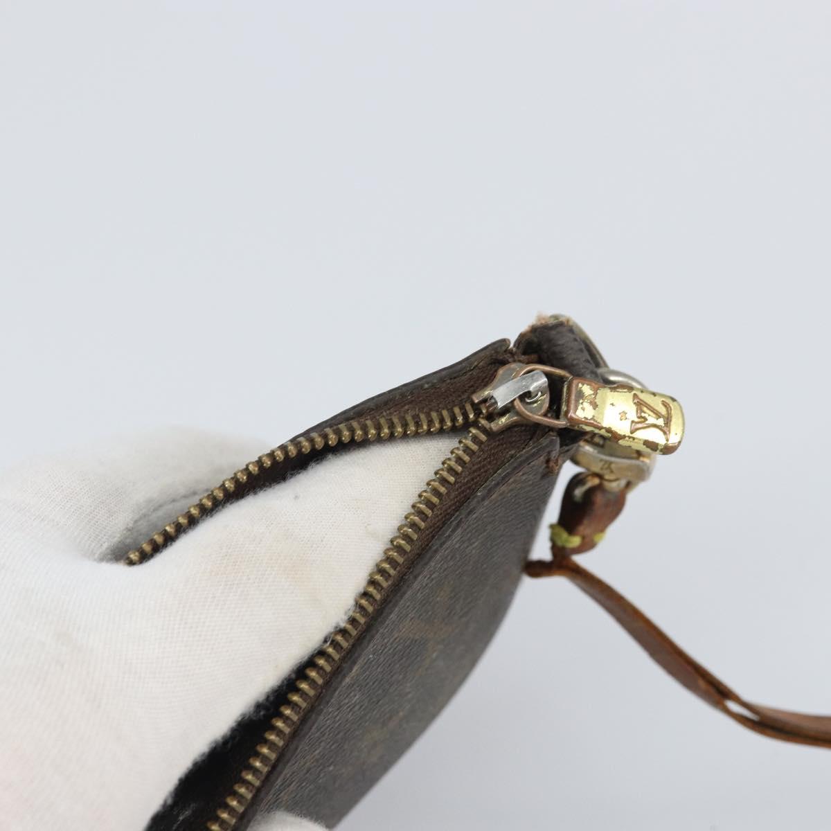 LOUIS VUITTON Monogram Pochette Accessoires Pouch M51980 LV Auth ep13050