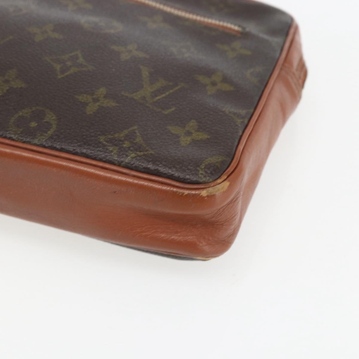 LOUIS VUITTON Monogram Pochette Sports Clutch Bag N0.183 LV Auth ep13074