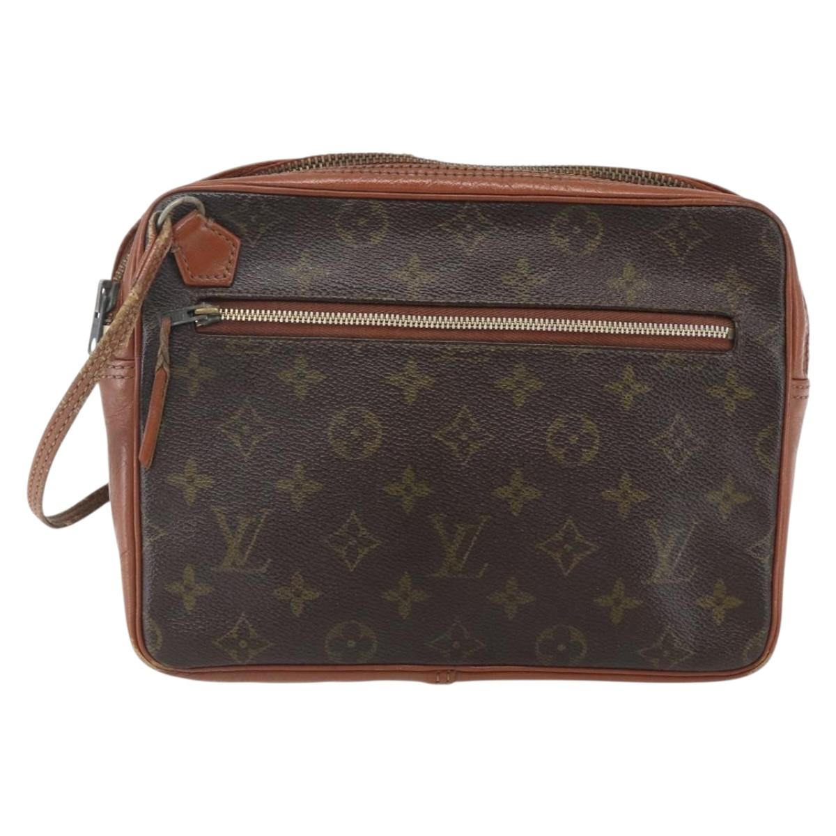 LOUIS VUITTON Monogram Pochette Sports Clutch Bag N0.183 LV Auth ep13074