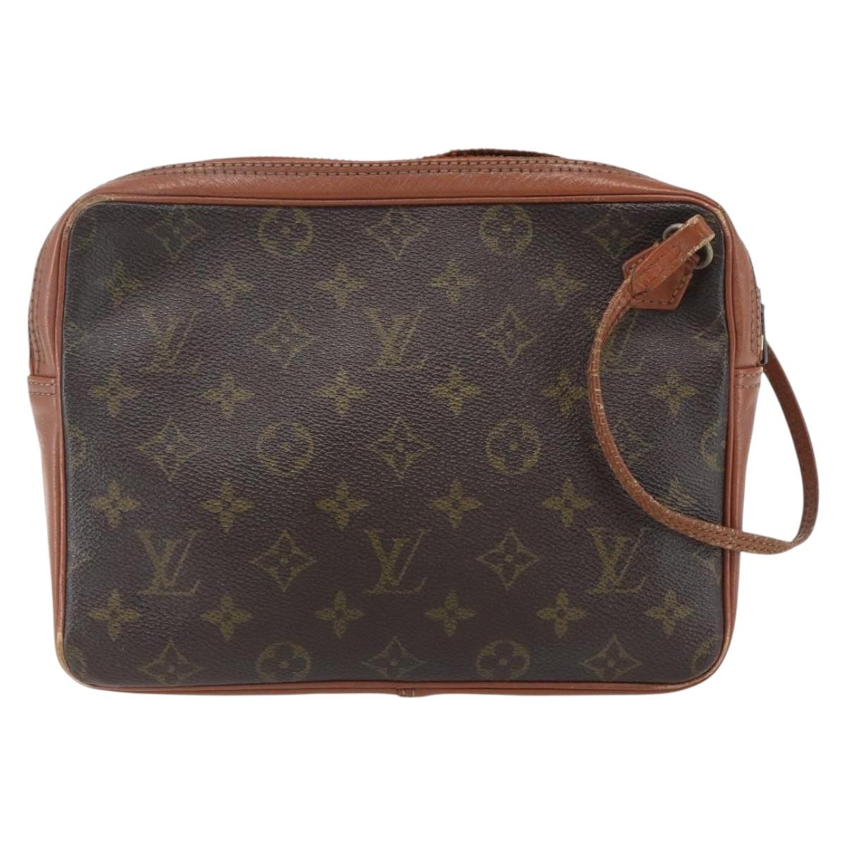 LOUIS VUITTON Monogram Pochette Sports Clutch Bag N0.183 LV Auth ep13074