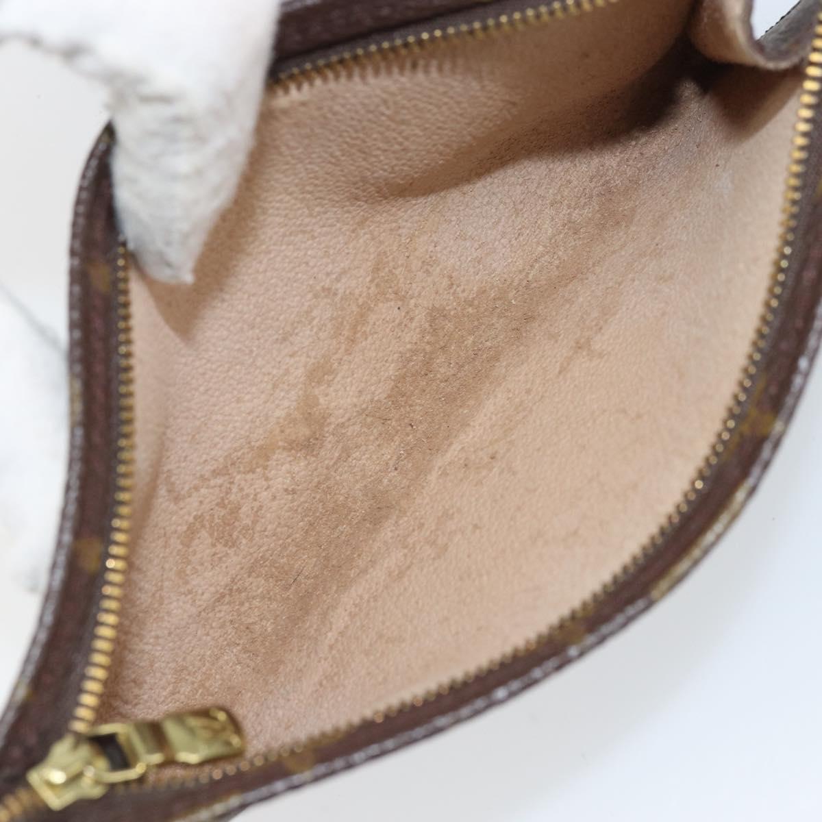 LOUIS VUITTON Monogram Bucket GM Accessory Pouch LV Auth ep13092
