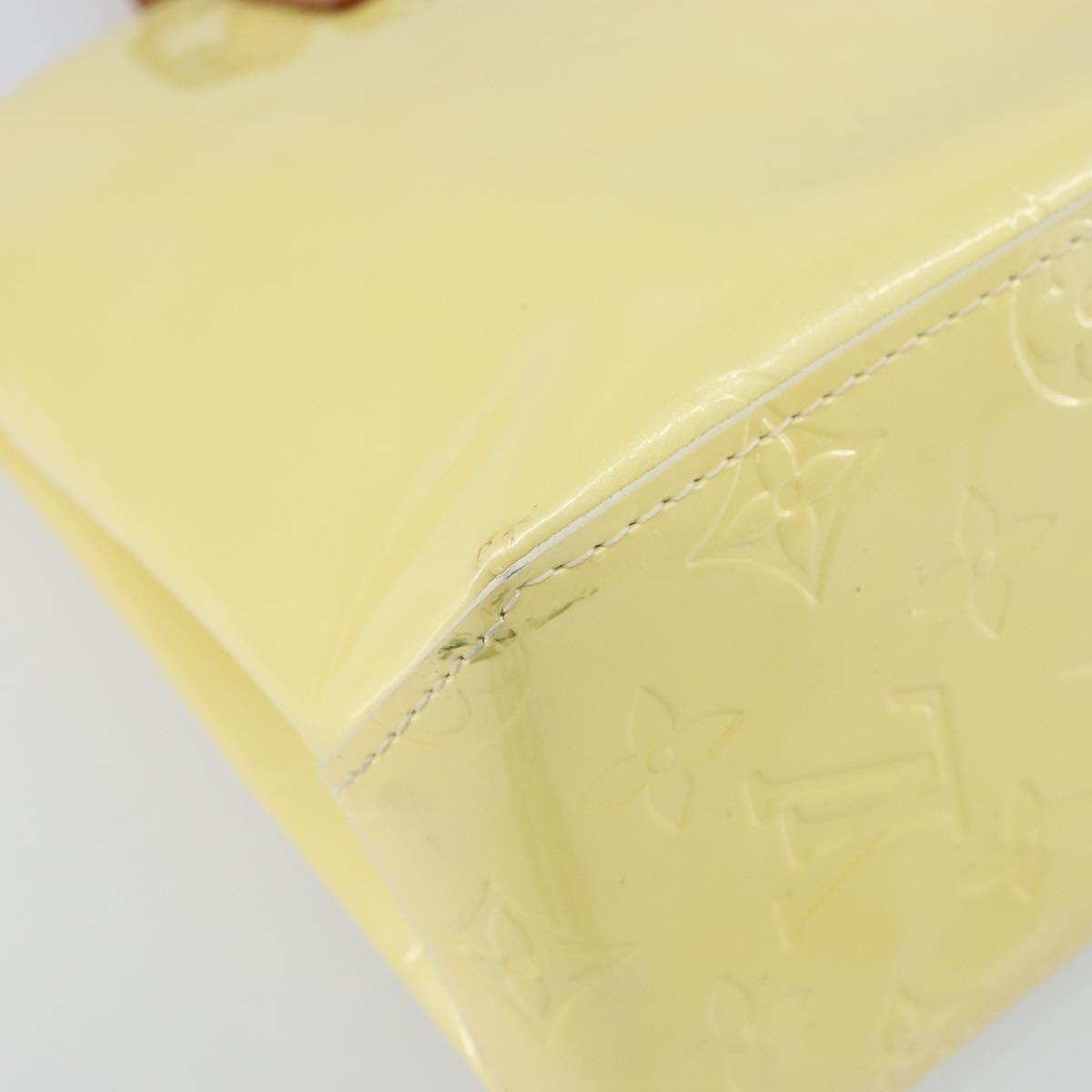 LOUIS VUITTON Monogram Vernis Reade PM Hand Bag Gris M91145 LV Auth ep13110