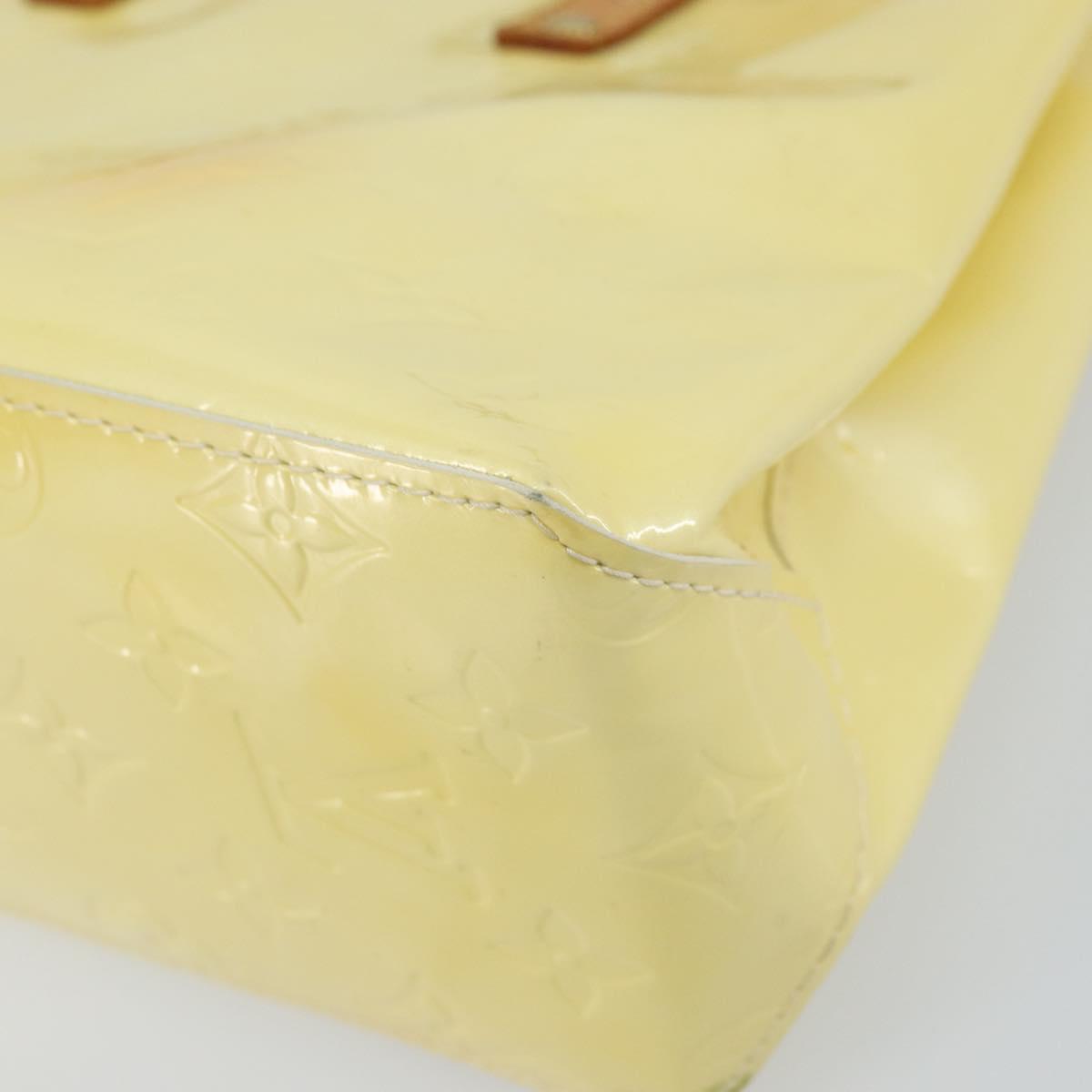 LOUIS VUITTON Monogram Vernis Reade PM Hand Bag Gris M91145 LV Auth ep13110