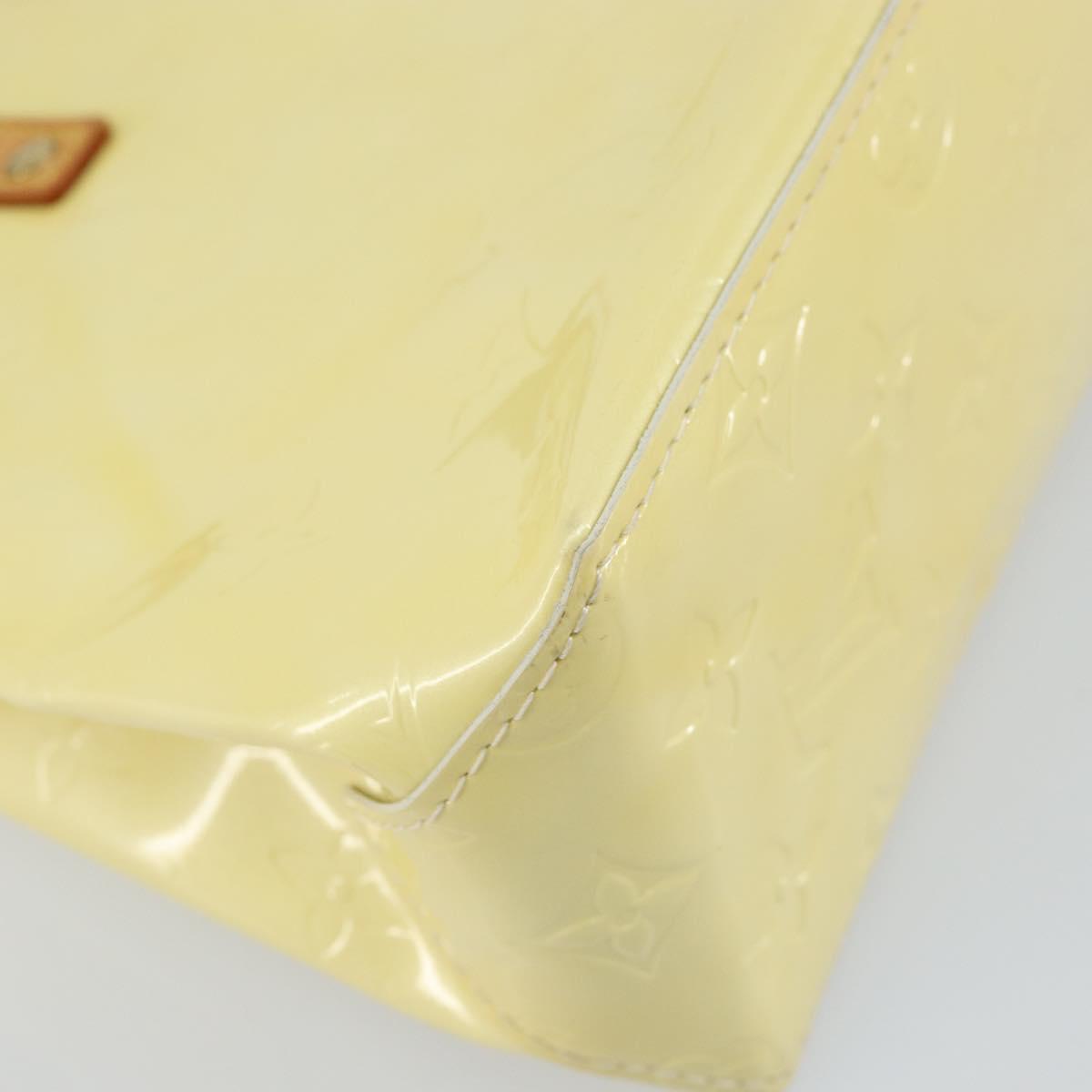 LOUIS VUITTON Monogram Vernis Reade PM Hand Bag Gris M91145 LV Auth ep13110