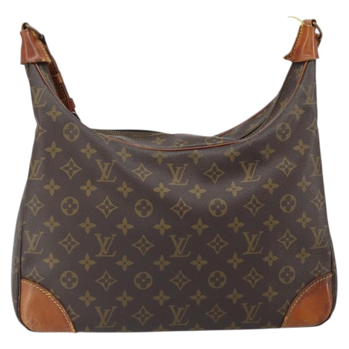 LOUIS VUITTON Monogram Boulogne 35 Shoulder Bag M51260 LV Auth ep13129
