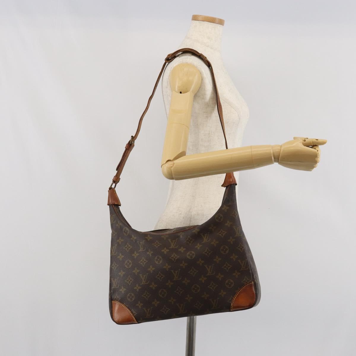 LOUIS VUITTON Monogram Boulogne 35 Shoulder Bag M51260 LV Auth ep13129