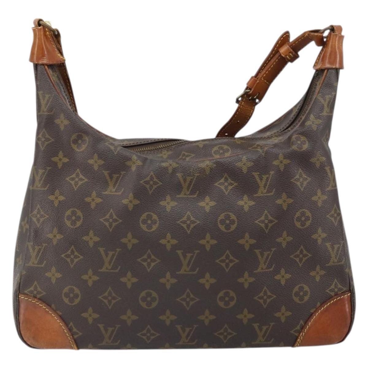 LOUIS VUITTON Monogram Boulogne 35 Shoulder Bag M51260 LV Auth ep13129