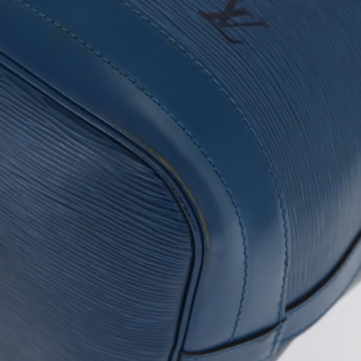 LOUIS VUITTON Epi Noe Shoulder Bag Toledo Blue M44005 LV Auth ep13154