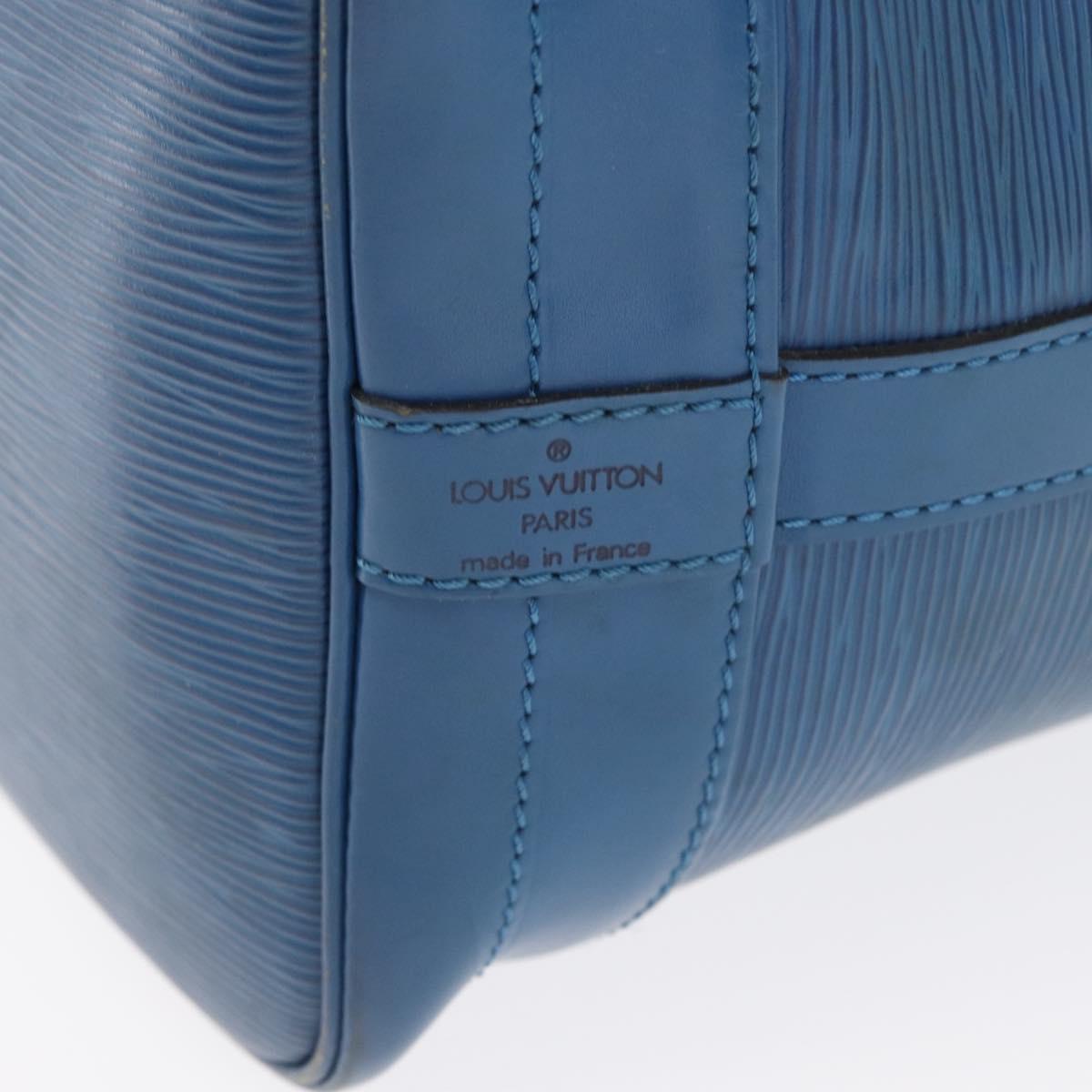 LOUIS VUITTON Epi Noe Shoulder Bag Toledo Blue M44005 LV Auth ep13154