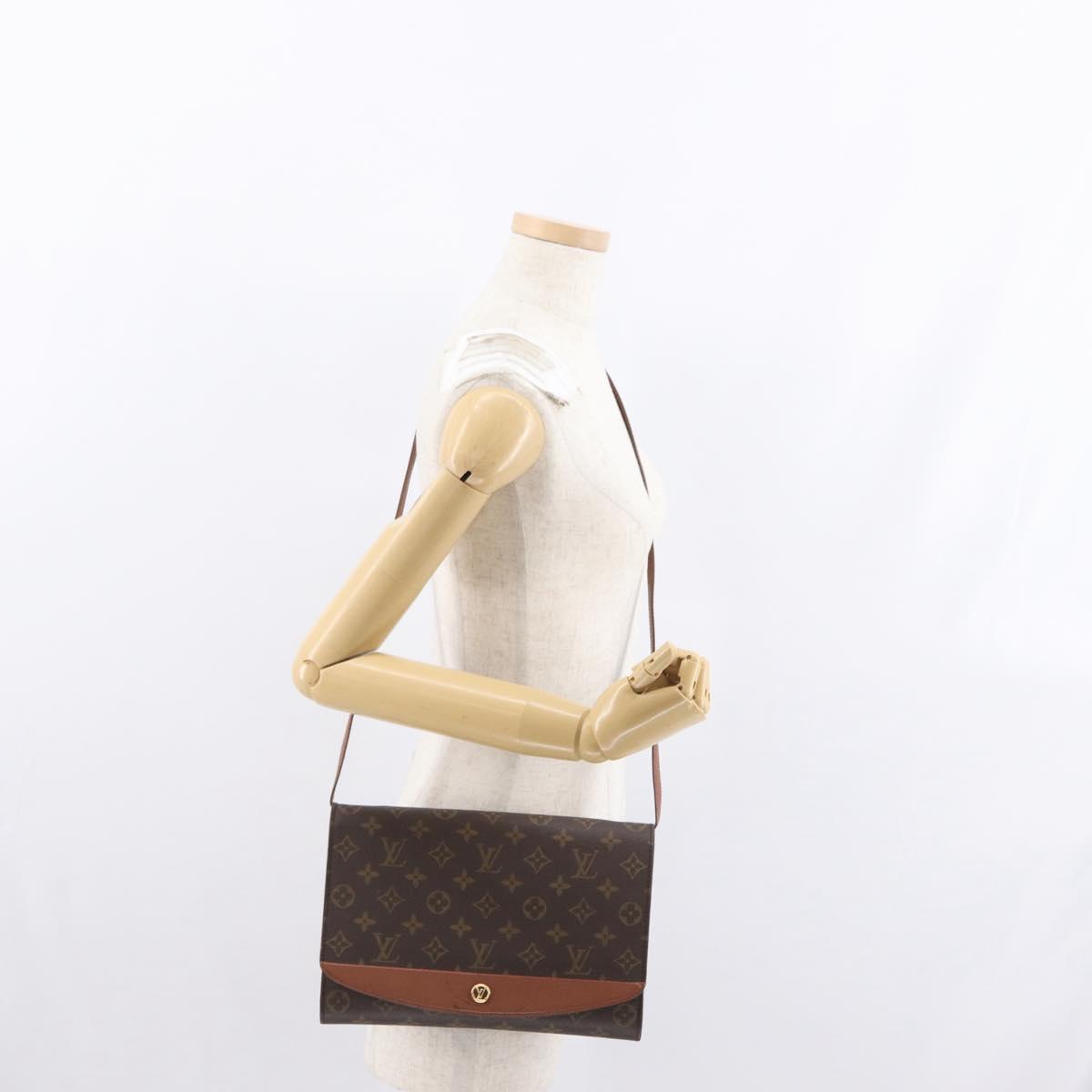 LOUIS VUITTON Monogram Bordeaux 27 Shoulder Bag M51797 LV Auth ep13165