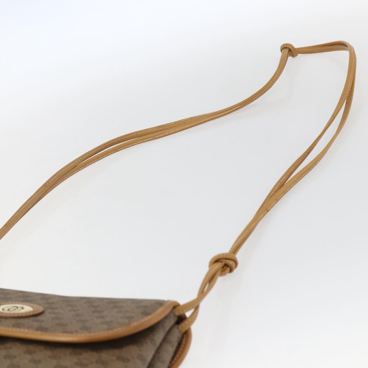 GUCCI Micro GG Supreme Shoulder Bag PVC Beige Gold 49 007 5548 Auth ep13173