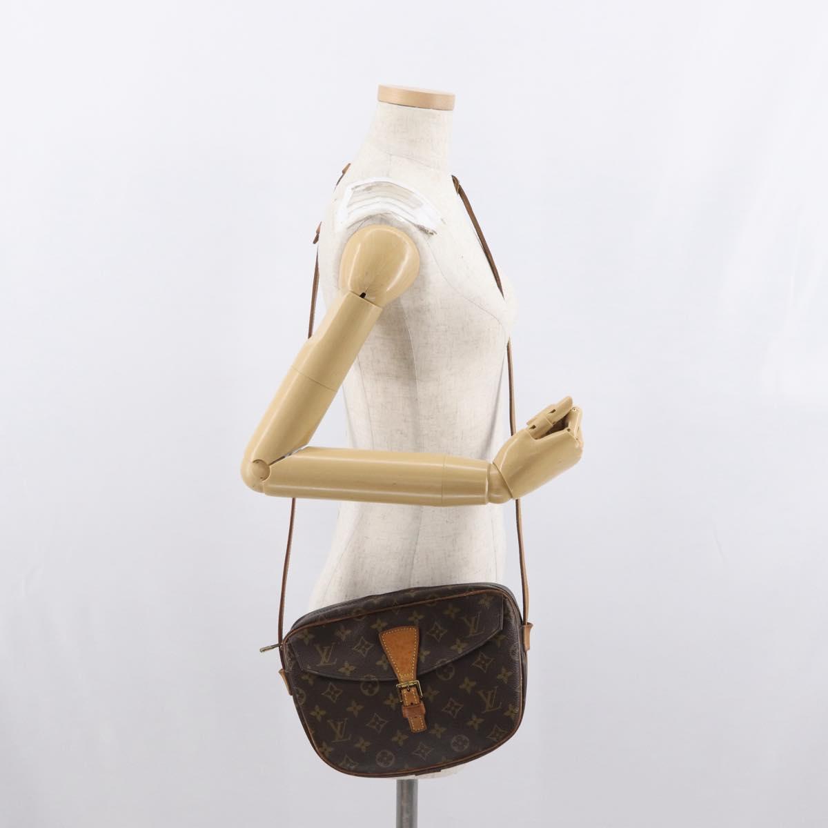 LOUIS VUITTON Monogram Jeune Fille MM Shoulder Bag M51226 LV Auth ep13181