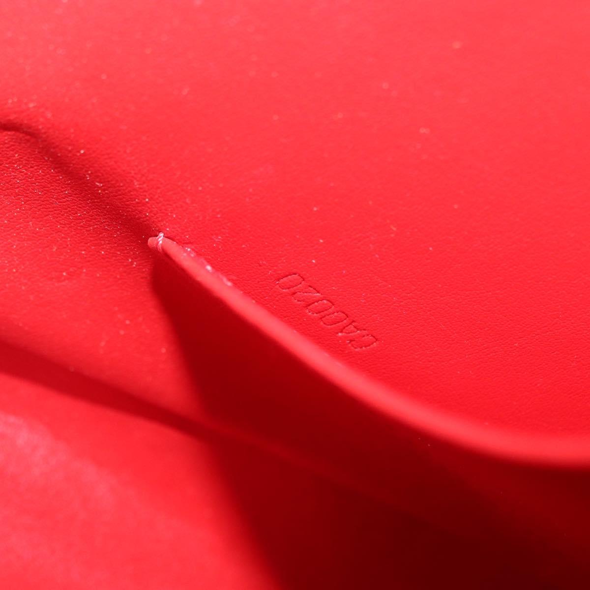 LOUIS VUITTON Monogram Vernis Thompson Street Bag Red M91094 LV Auth ep13184