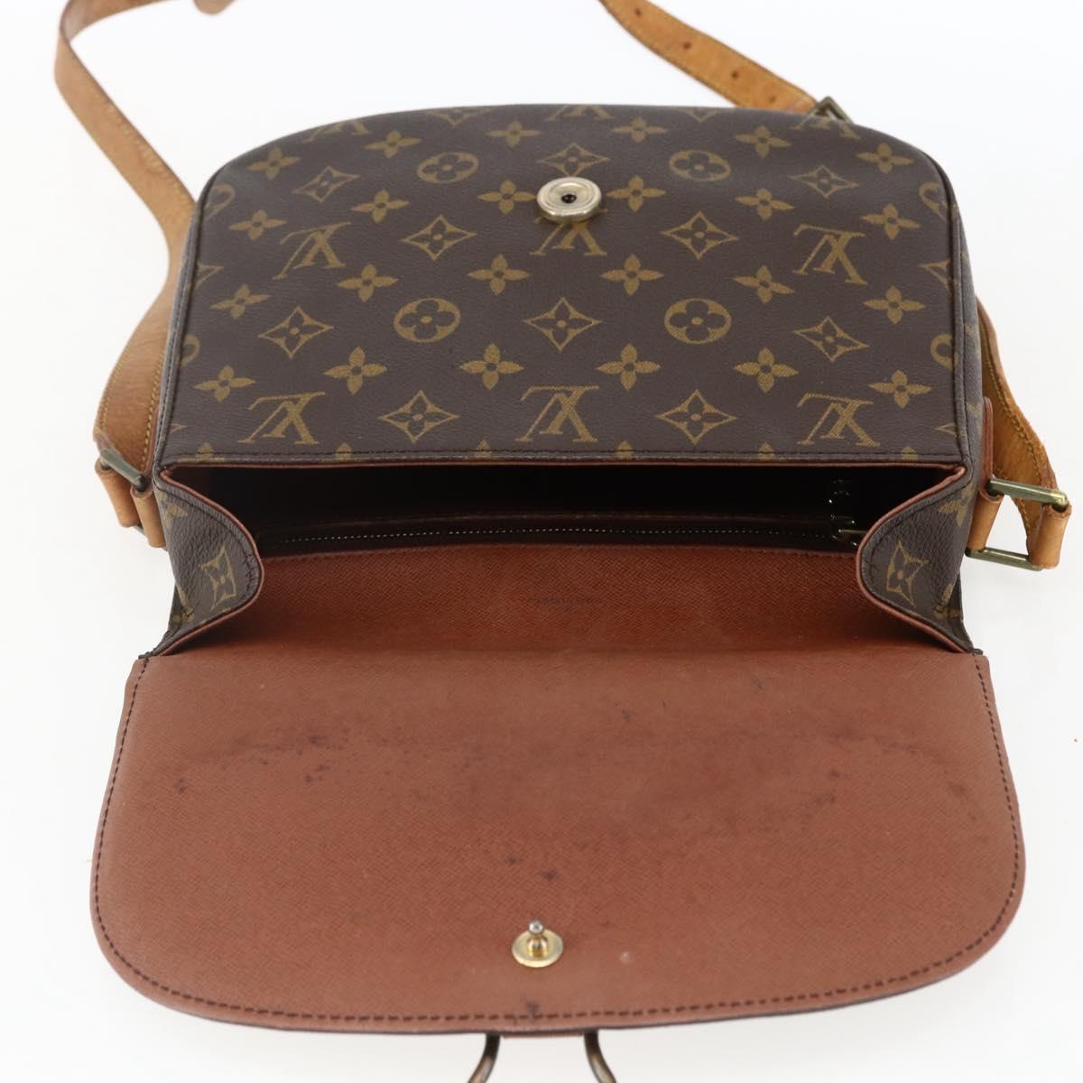 LOUIS VUITTON Monogram Saint Cloud GM Shoulder Bag M51242 LV Auth ep13188