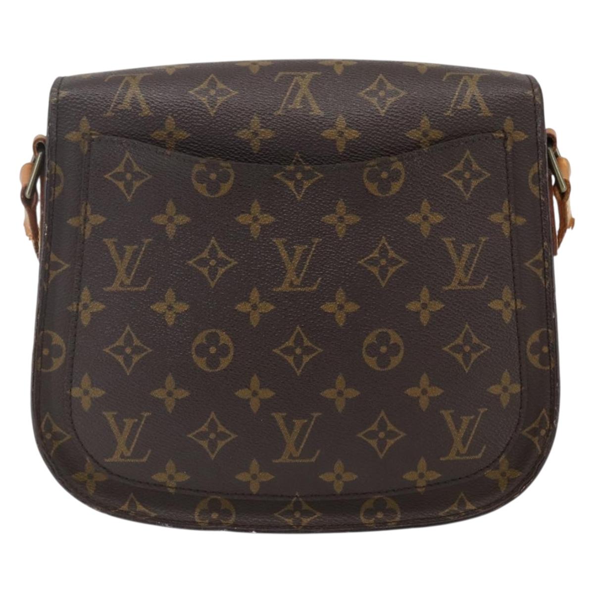 LOUIS VUITTON Monogram Saint Cloud GM Shoulder Bag M51242 LV Auth ep13188