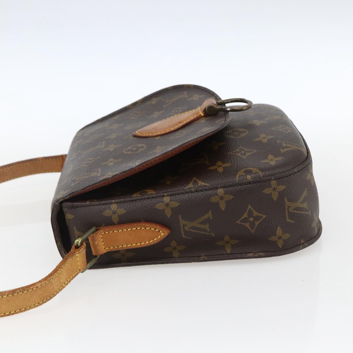 LOUIS VUITTON Monogram Saint Cloud GM Shoulder Bag M51242 LV Auth ep13188
