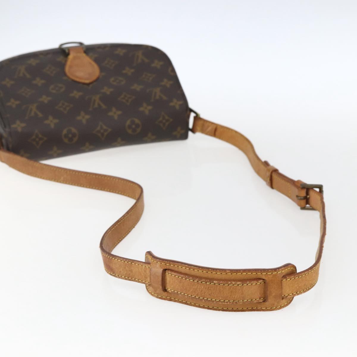 LOUIS VUITTON Monogram Saint Cloud GM Shoulder Bag M51242 LV Auth ep13188