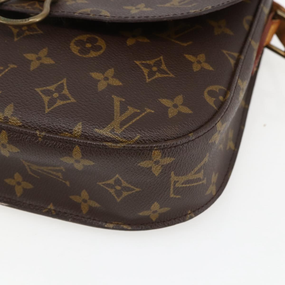 LOUIS VUITTON Monogram Saint Cloud GM Shoulder Bag M51242 LV Auth ep13201