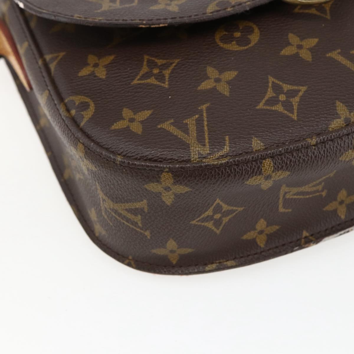 LOUIS VUITTON Monogram Saint Cloud GM Shoulder Bag M51242 LV Auth ep13201
