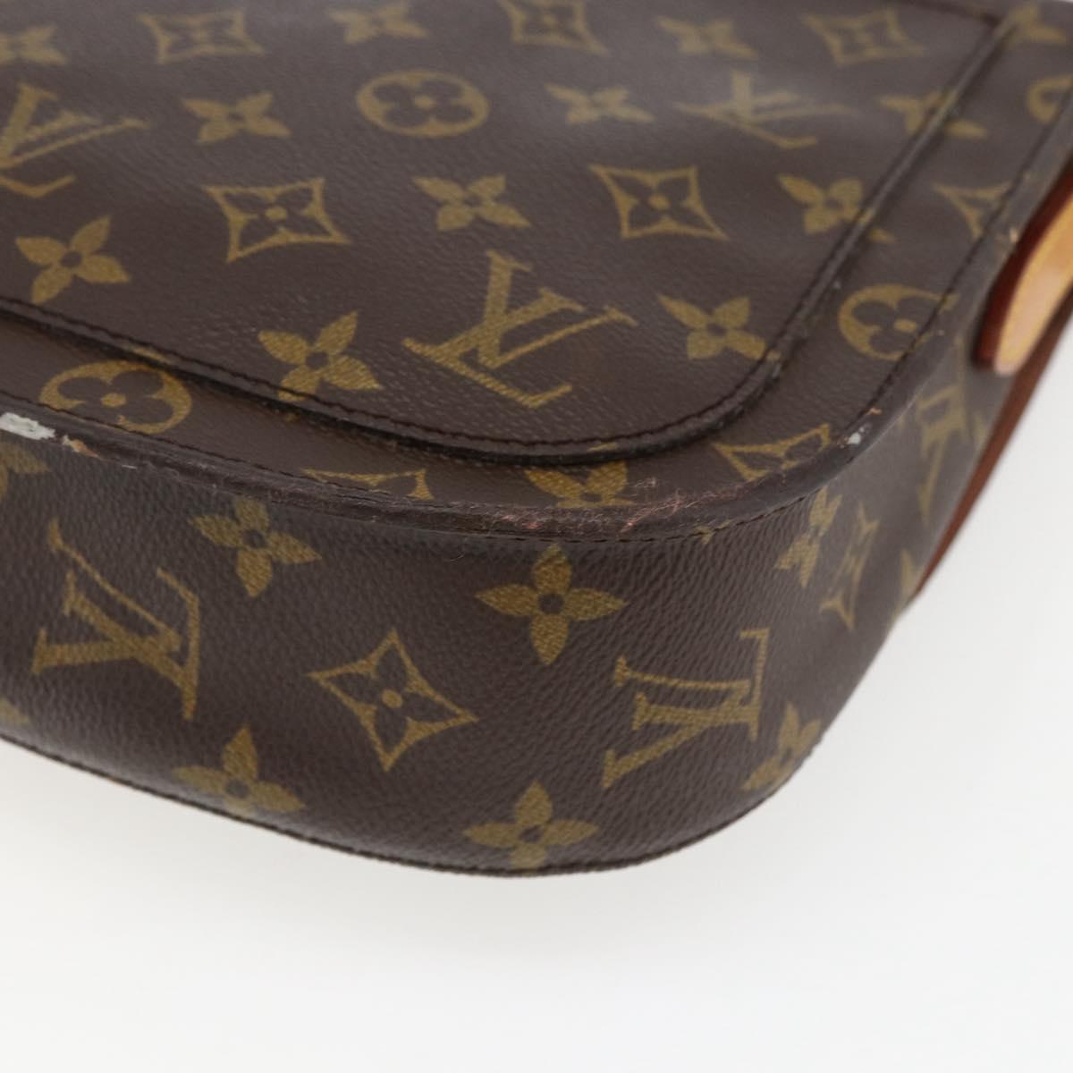 LOUIS VUITTON Monogram Saint Cloud GM Shoulder Bag M51242 LV Auth ep13201