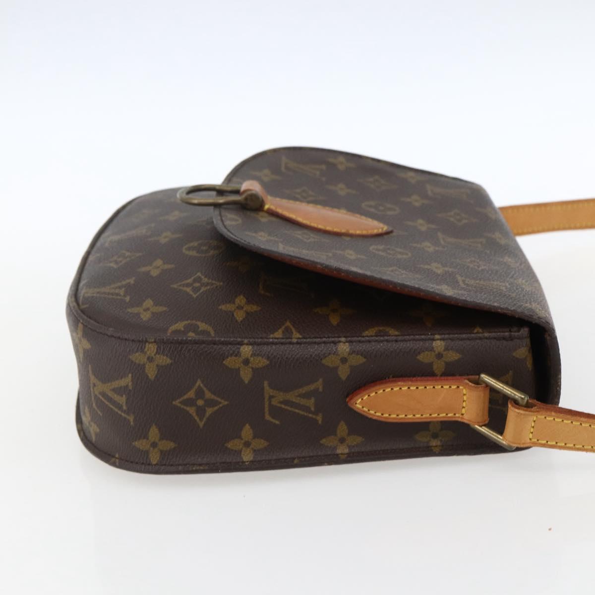 LOUIS VUITTON Monogram Saint Cloud GM Shoulder Bag M51242 LV Auth ep13201