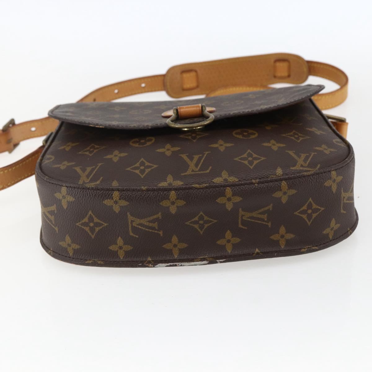LOUIS VUITTON Monogram Saint Cloud GM Shoulder Bag M51242 LV Auth ep13201