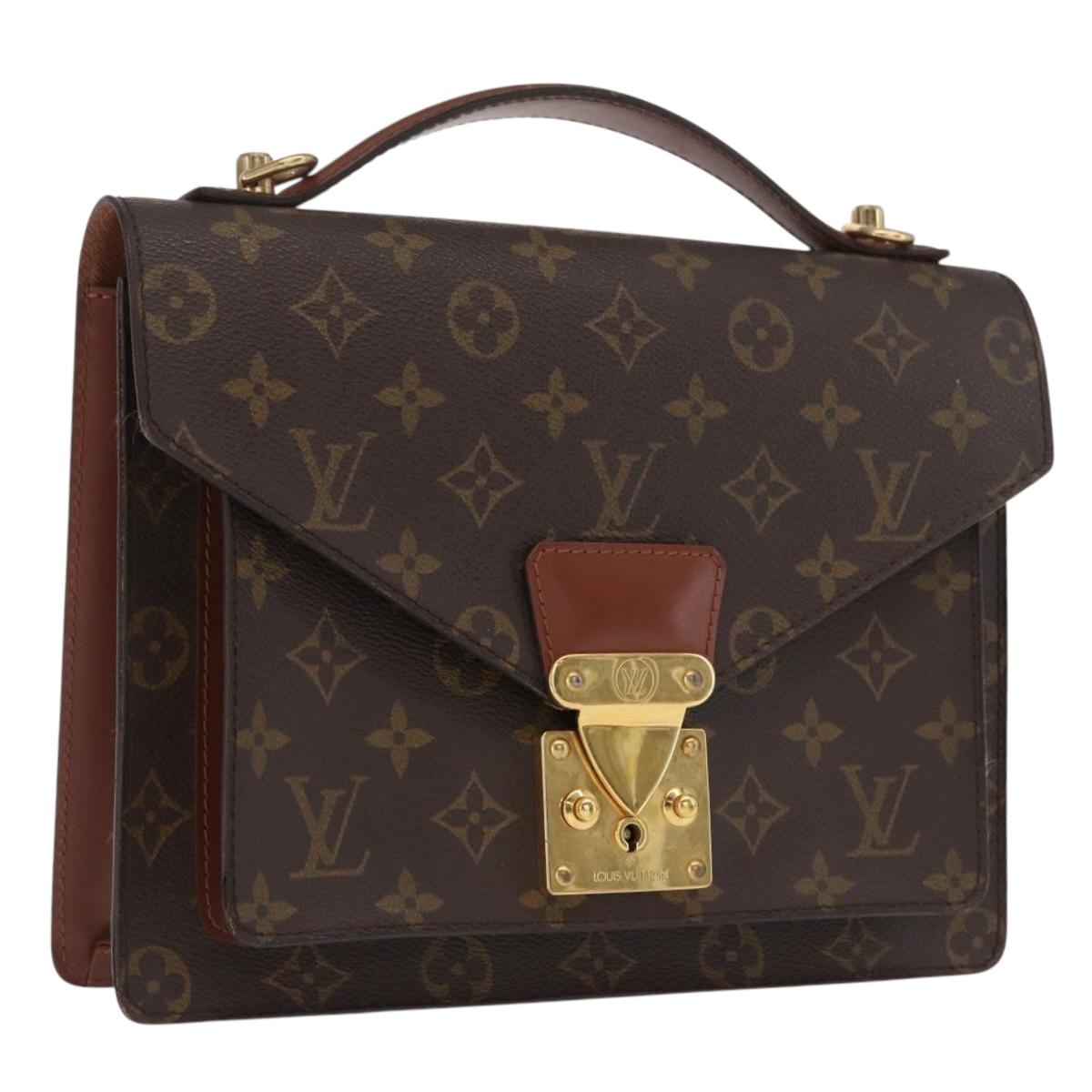 LOUIS VUITTON Monogram Monceau 26 Shoulder Bag M51187 LV Auth ep13204