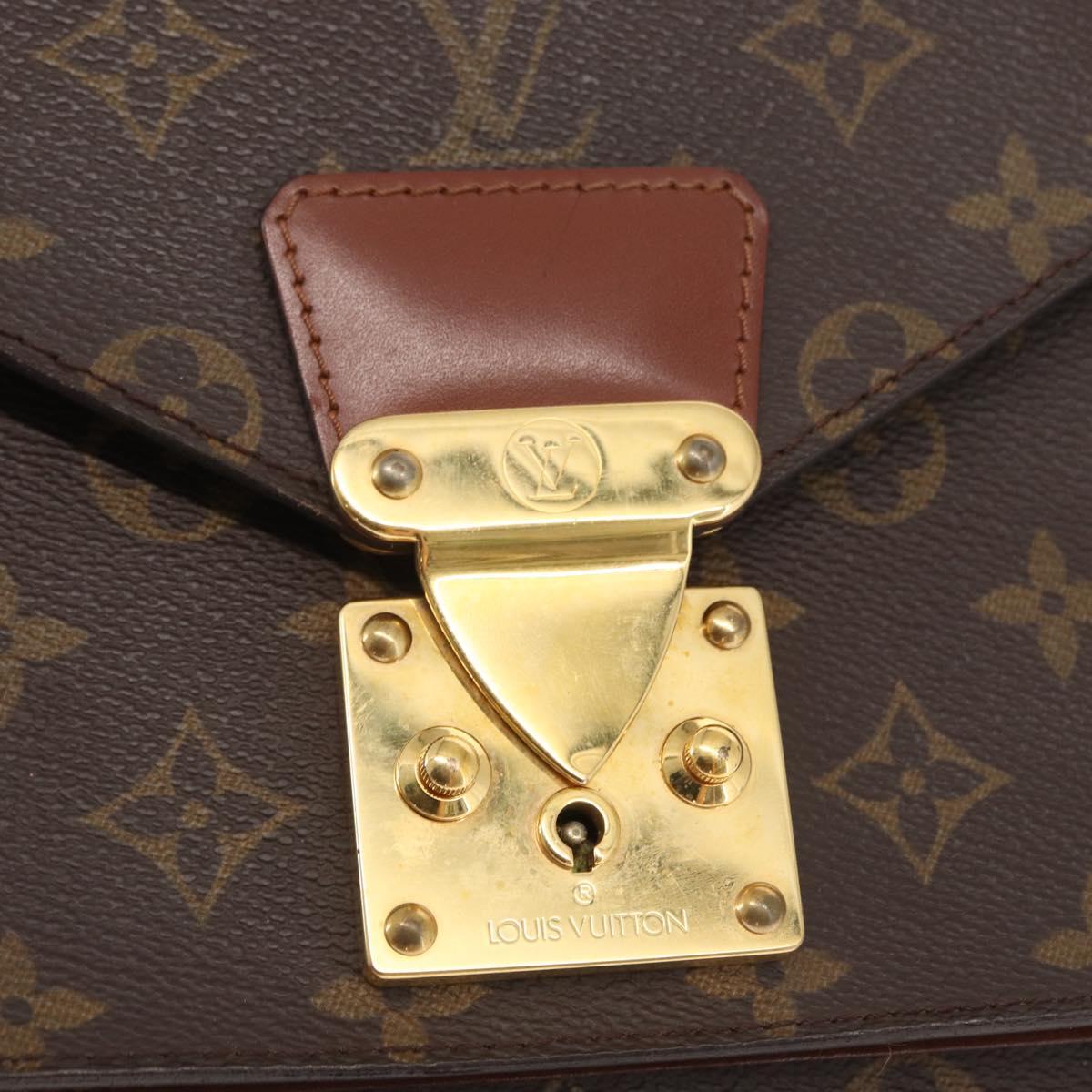 LOUIS VUITTON Monogram Monceau 26 Shoulder Bag M51187 LV Auth ep13204