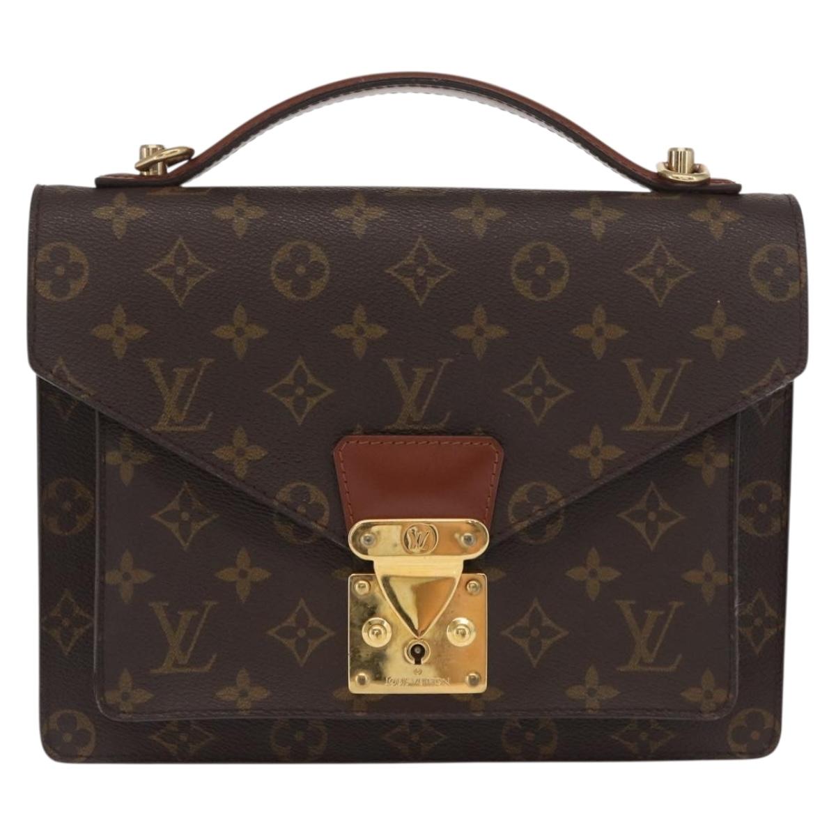 LOUIS VUITTON Monogram Monceau 26 Shoulder Bag M51187 LV Auth ep13204