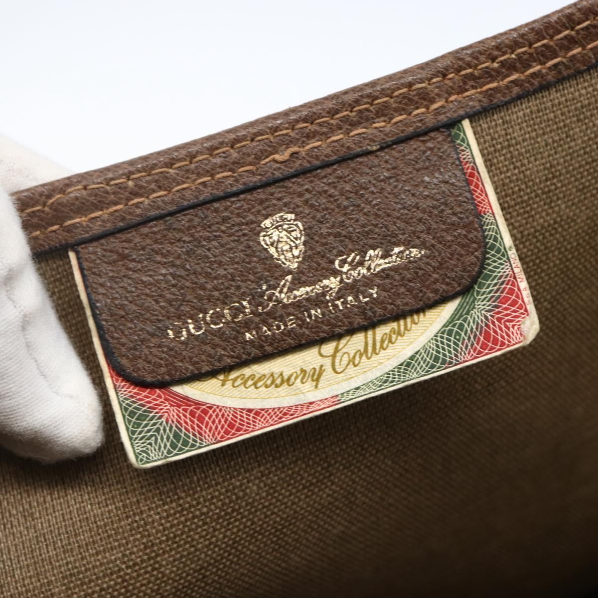 GUCCI GG Supreme Web Sherry Line Tote Bag PVC Beige 39 02 003 Auth ep13207V