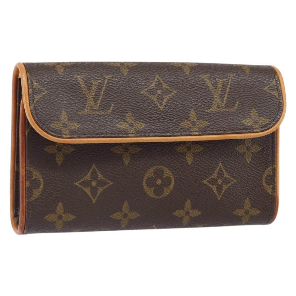 LOUIS VUITTON Monogram Pochette Florentine Waist bag M51855 LV Auth ep13215