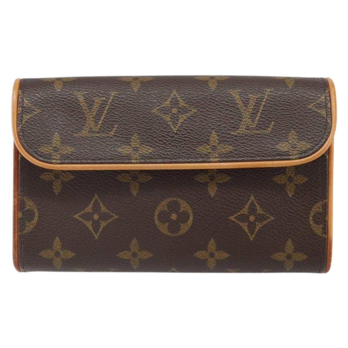 LOUIS VUITTON Monogram Pochette Florentine Waist bag M51855 LV Auth ep13215