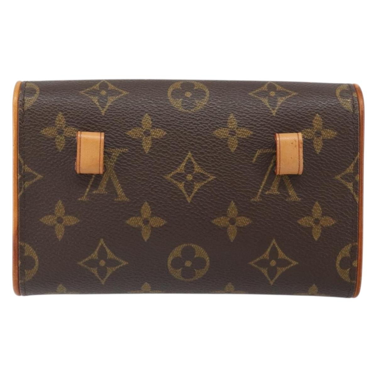 LOUIS VUITTON Monogram Pochette Florentine Waist bag M51855 LV Auth ep13215