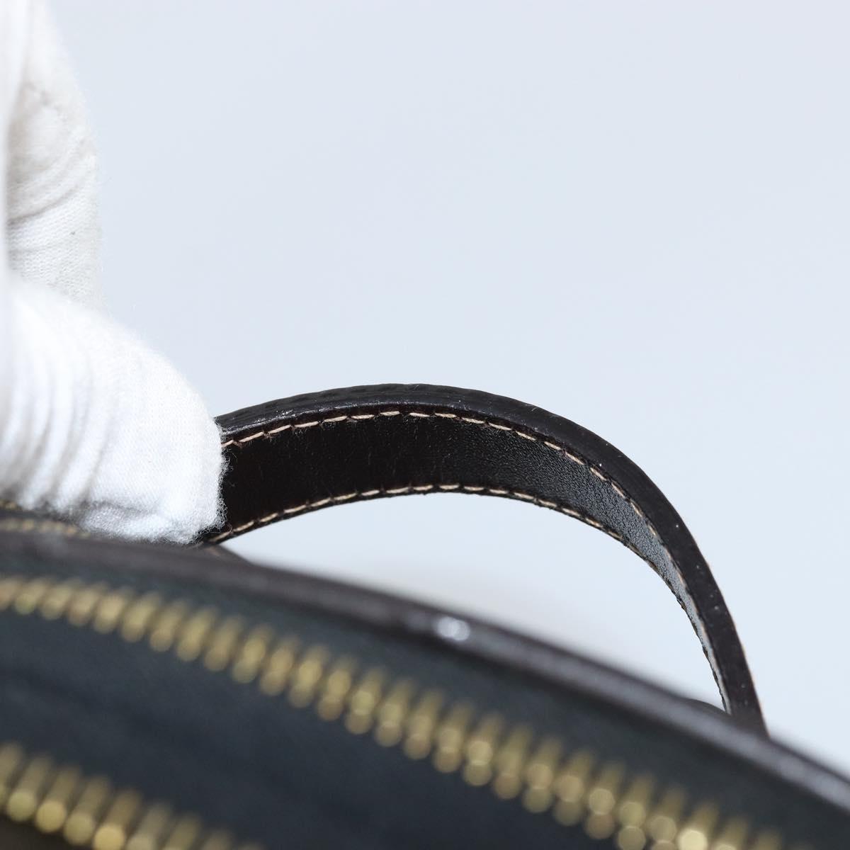 FENDI Zucca Canvas Hand Bag Brown Black Auth ep13217