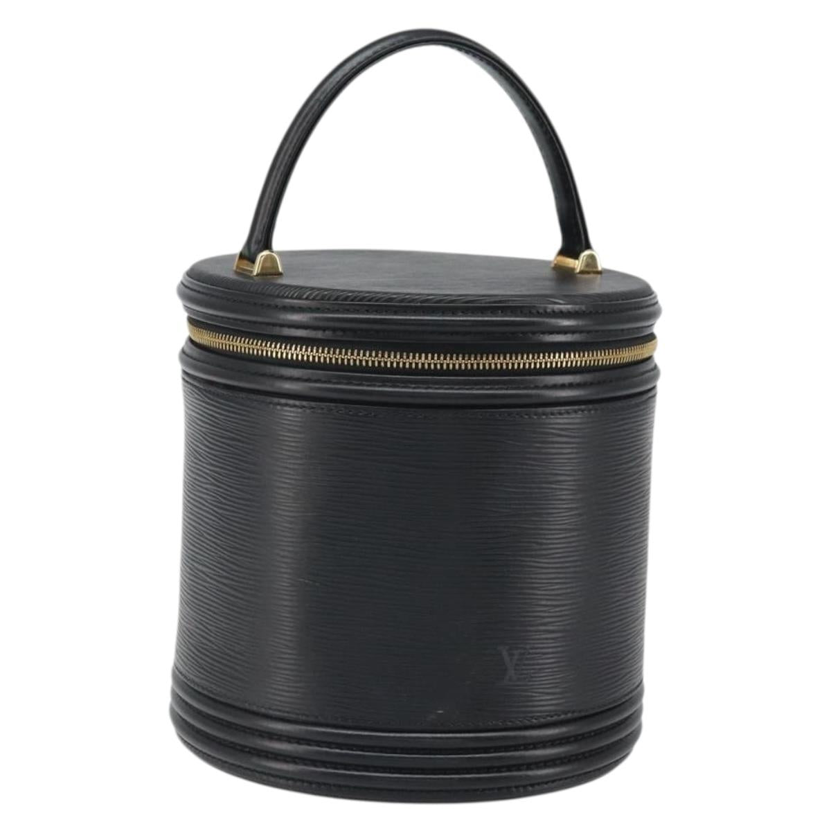 LOUIS VUITTON Epi Cannes Hand Bag Black M48032 LV Auth ep13228