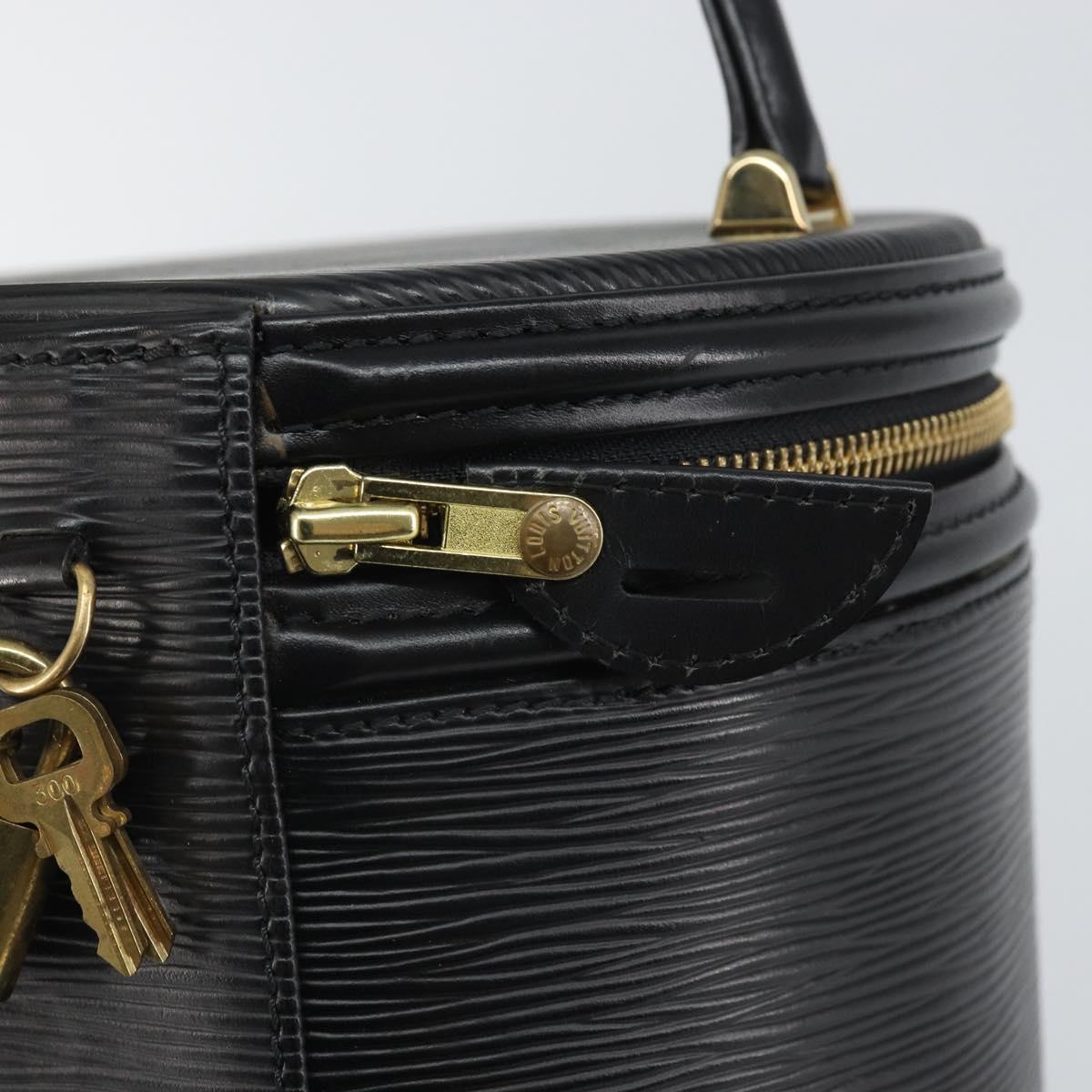 LOUIS VUITTON Epi Cannes Hand Bag Black M48032 LV Auth ep13228