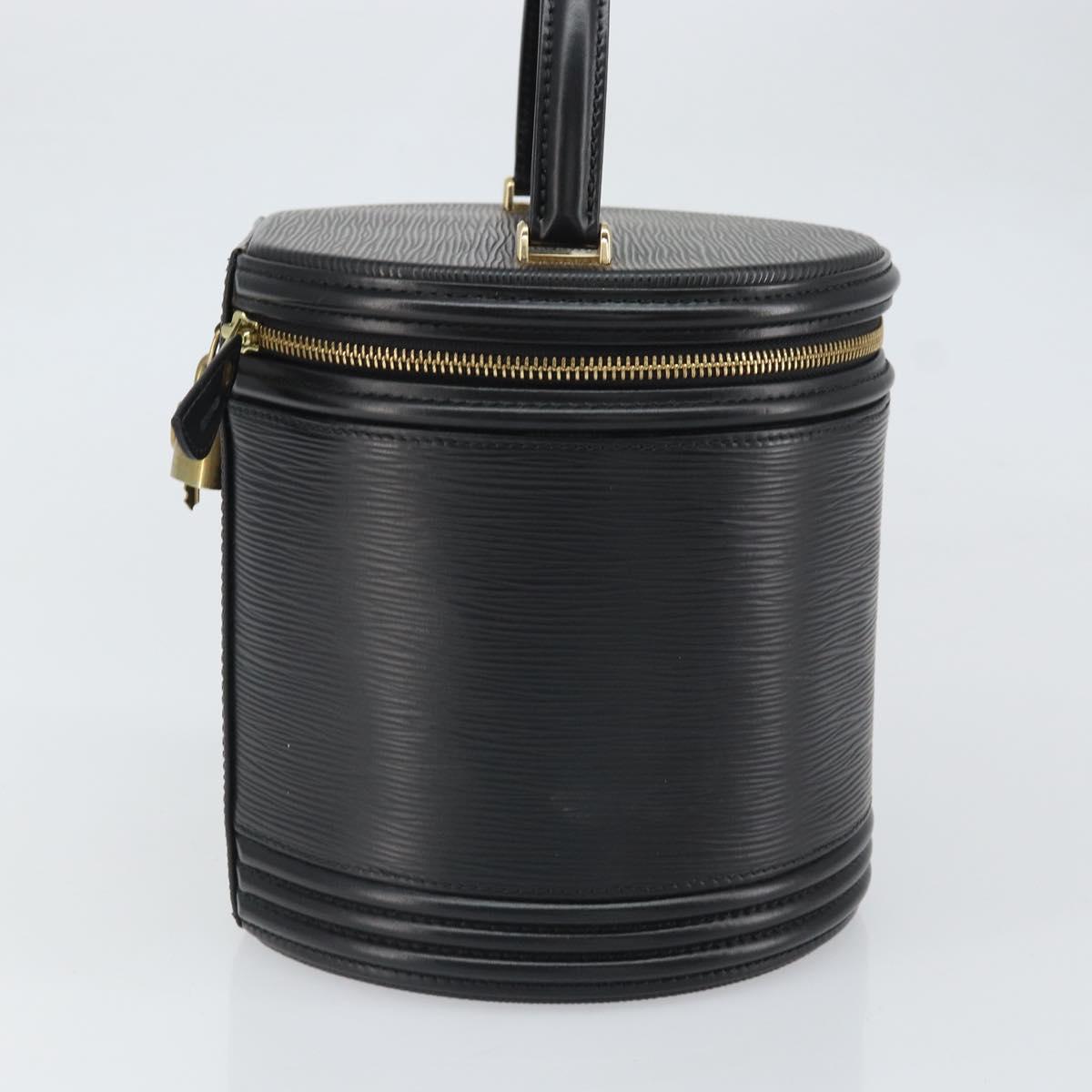 LOUIS VUITTON Epi Cannes Hand Bag Black M48032 LV Auth ep13228